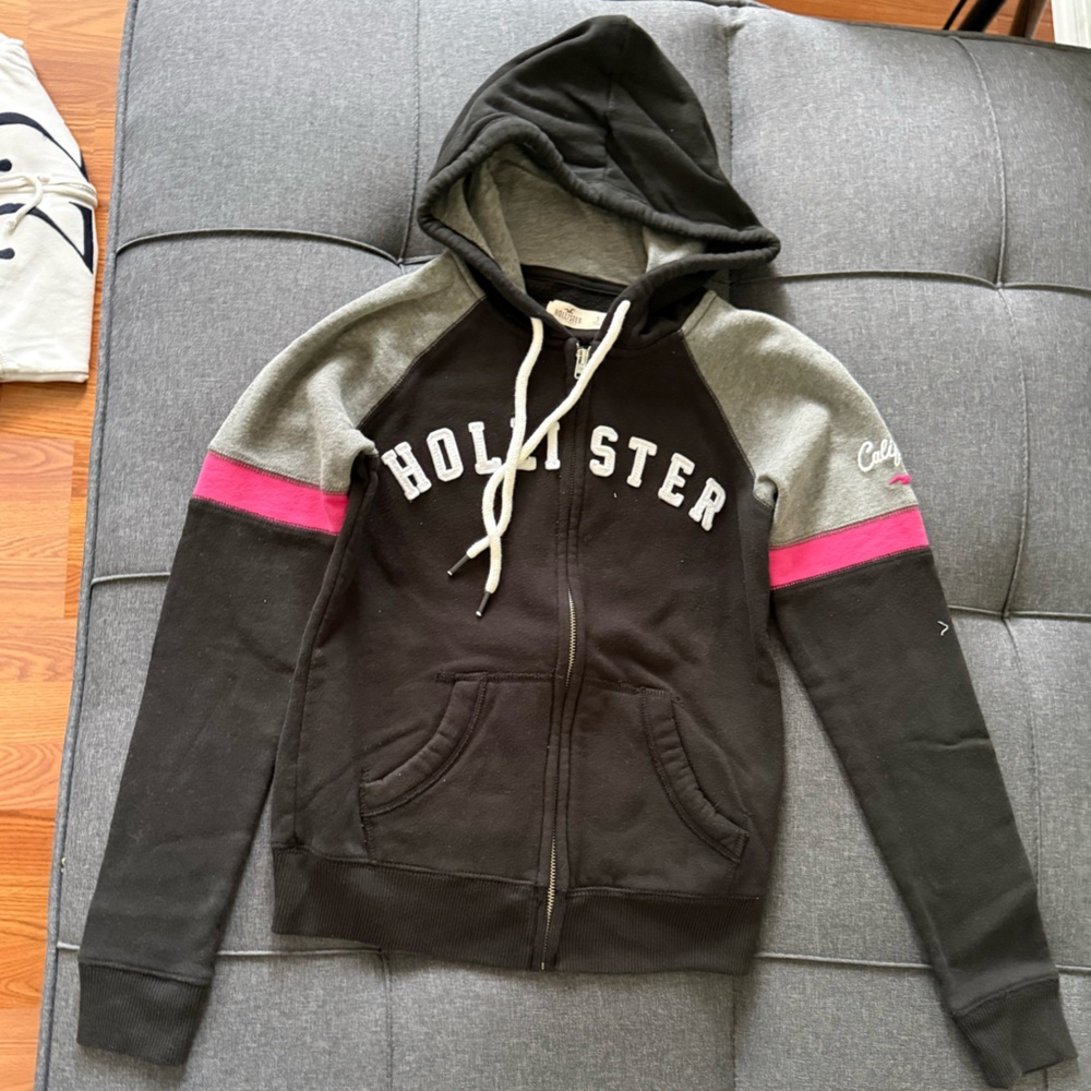 Hollister Zip Up Hoodie
